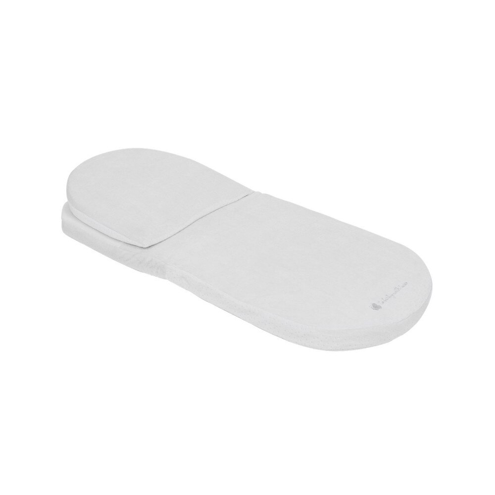 Saltea cu perna pentru landou KikkaBoo 75x30 cm Velvet Grey