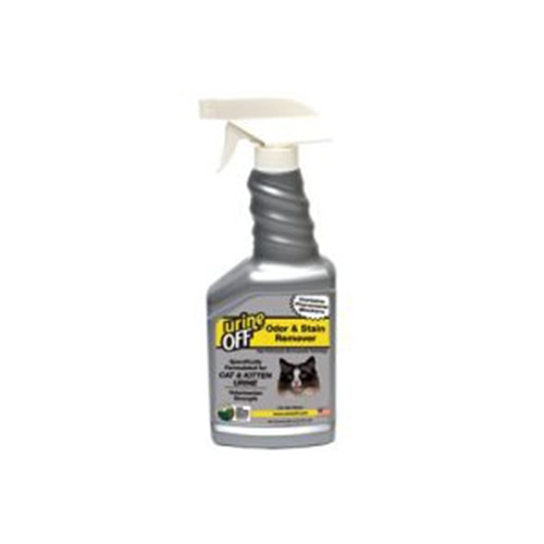 Solutie pentru indepartarea petelor si a mirosurilor pentru pisici Tropiclean Urine Off, destinat cabinetelor veterinare, 500 ml