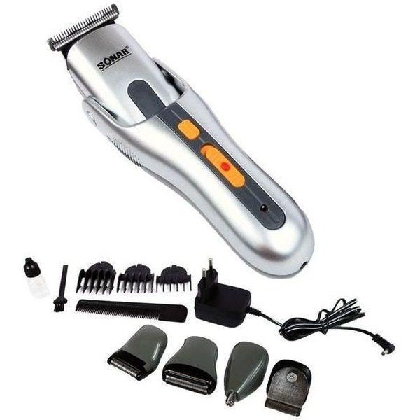 Aparat profesional de tuns si ras 8 in 1 cu acumulator Sonar SN-7700