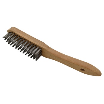 Perie de sarma 5 randuri cu maner din lemn Perie de sarma 5 randuri cu maner din lemn