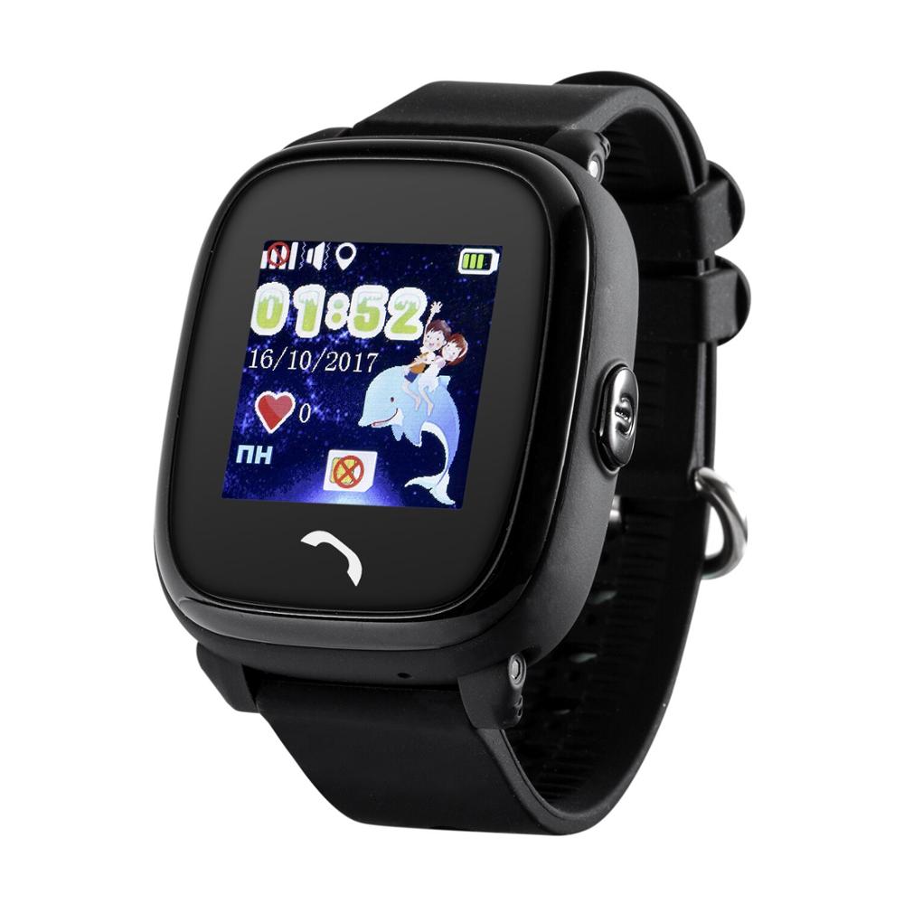 Ceas Smartwatch Pentru Copii Wonlex GW400S cu Functie Telefon, Localizare GPS, Pedometru, SOS, IP54 - Negru