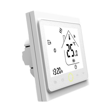 Ambient Termostat Techstar® Smart TH-20W, Wireless, 16A, 3500W, Google Home, Alexa, Tuya, Senzor Pardoseala, Alb Ambient Termostat Techstar® Smart TH-20W, Wireless, 16A, 3500W, Google Home, Alexa, Tuya, Senzor Pardoseala, Alb
