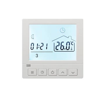 Ambient Termostat Techstar® Smart TH-8W, Wireless, 16A, 3500W, Google Home, Alexa, Tuya, Senzor Pardoseala, Alb Ambient Termostat Techstar® Smart TH-8W, Wireless, 16A, 3500W, Google Home, Alexa, Tuya, Senzor Pardoseala, Alb