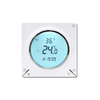 Ambient Termostat Techstar® Smart TH-12W, Wireless, 16A, 3500W, Google Home, Alexa, Tuya, Senzor Pardoseala, Alb Ambient Termostat Techstar® Smart TH-12W, Wireless, 16A, 3500W, Google Home, Alexa, Tuya, Senzor Pardoseala, Alb
