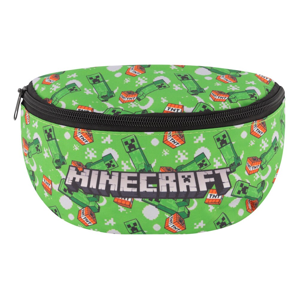 Geanta talie Minecraft TNT & Creeper, Multicolor