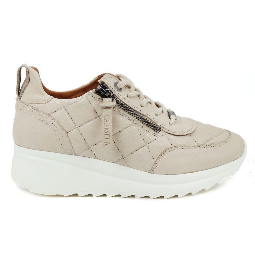 Pantofi sport Carmela, Piele naturala, Bej, Bej