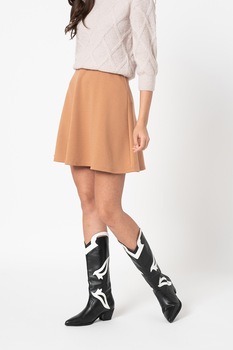 Only, Fusta mini cu talie inalta Scarlett, Piersica Only, Fusta mini cu talie inalta Scarlett, Piersica