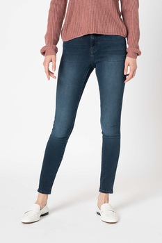 Only, Blugi skinny cu 5 buzunare Anne, Bleumarin Only, Blugi skinny cu 5 buzunare Anne, Bleumarin