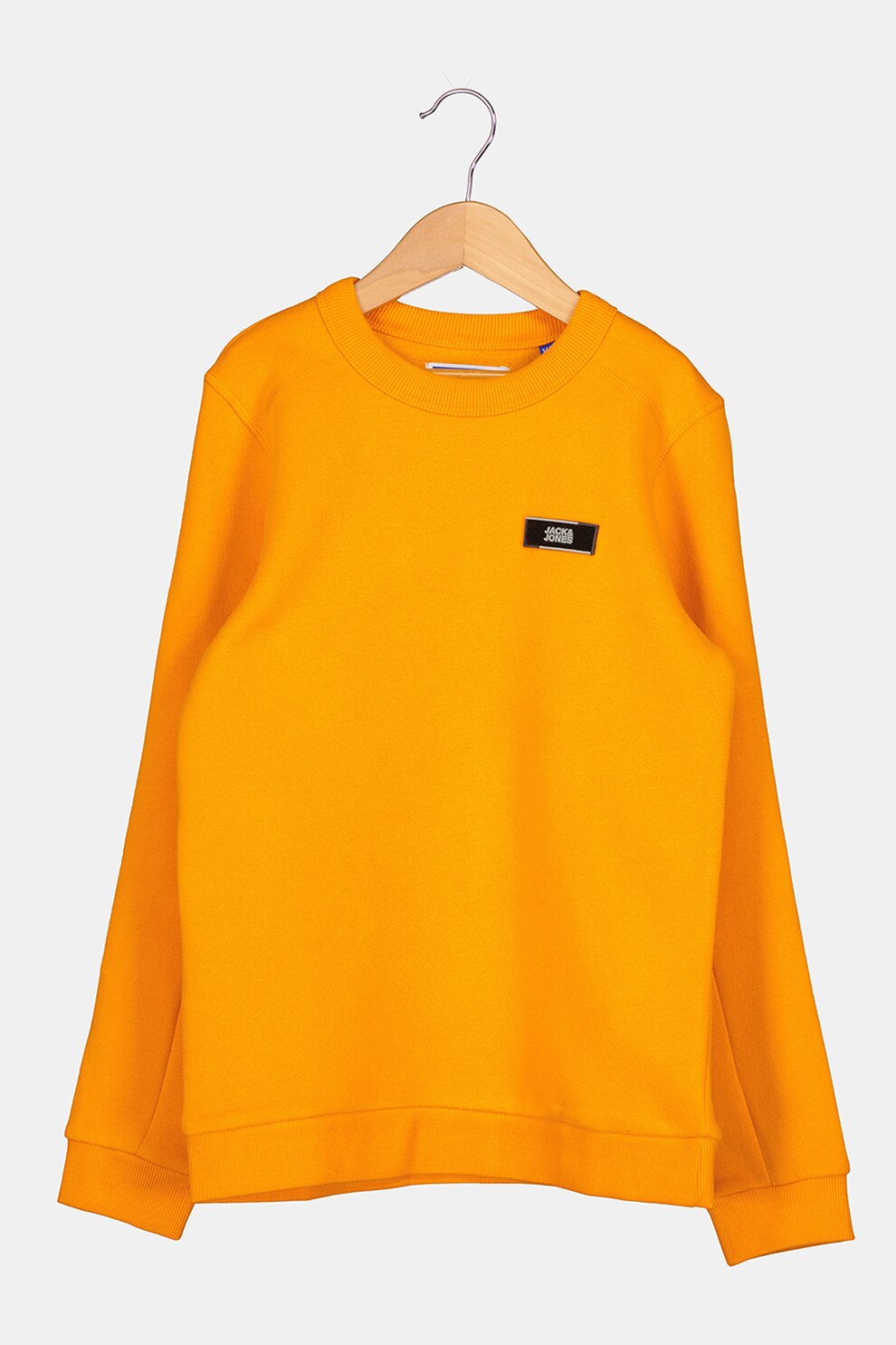 Jack&Jones, Bluza sport cu decolteu la baza gatului, Oranj