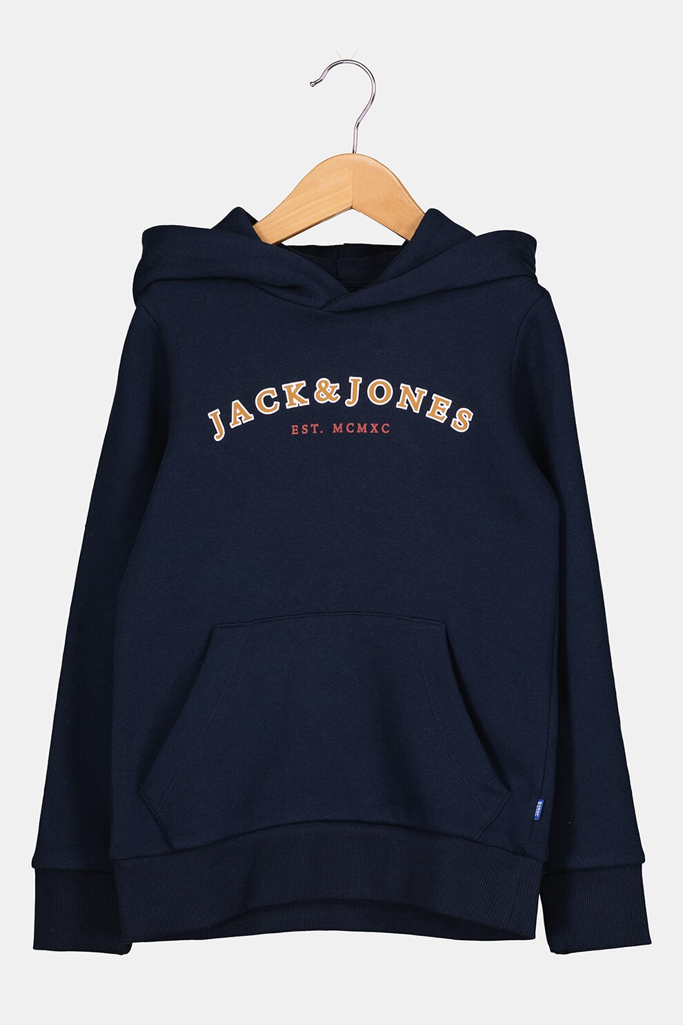 Jack&Jones, Hanorac cu imprimeu logo, Bleumarin