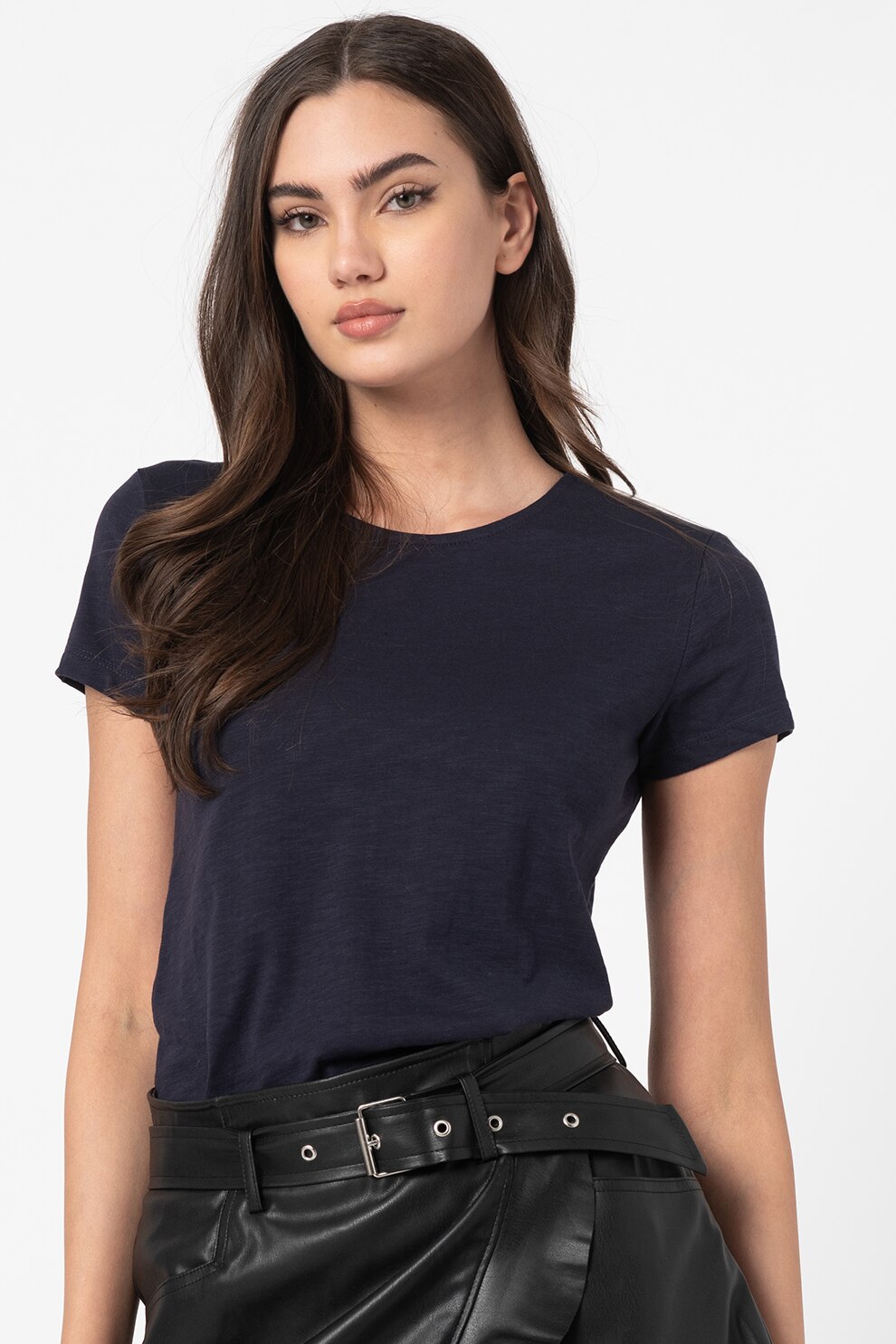 Only, Tricou cu decolteu rotund Luna, Bleumarin