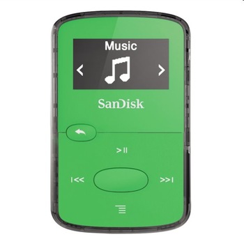 MP3 SanDisk Sansa Clip Jam, 8GB, Micro USB, Verde MP3 SanDisk Sansa Clip Jam, 8GB, Micro USB, Verde