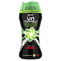 Detergent de rufe, Lenor, Unstoppables cu parfum Ariel, 210g