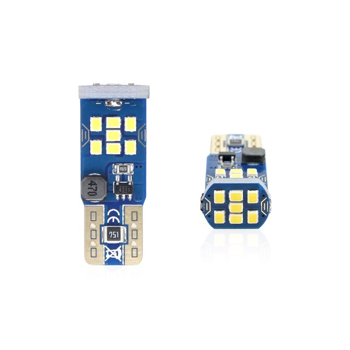 AMIO Autós izzókészlet, T10 W5W, 2 db