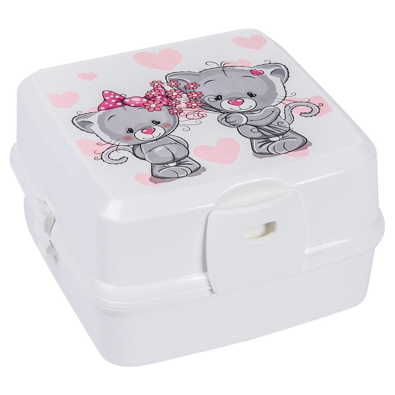 Recipient alimente Zola®, model cu pisici si tacamuri , 1,4 L