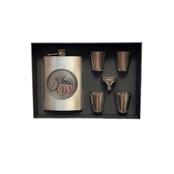 Set plosca metal 5 piese decor prune Set plosca metal 5 piese decor prune
