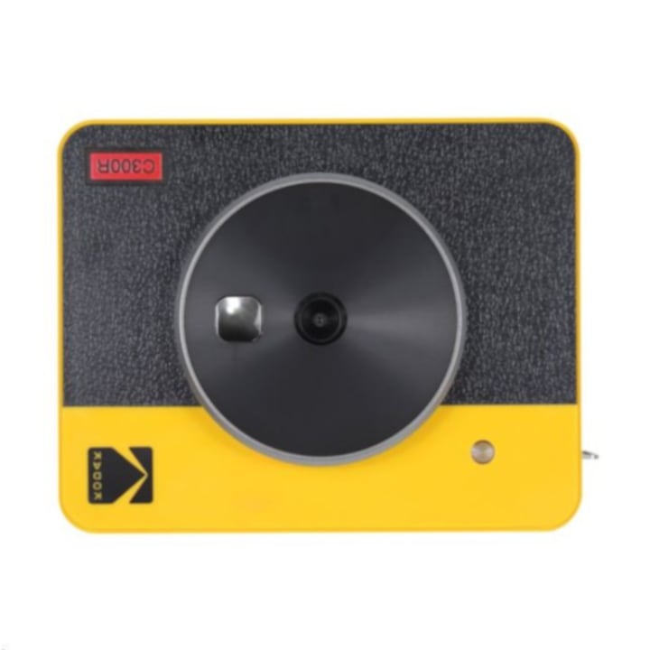 Aparat foto instant Kodak Mini Shot Combo 3 Retro, Format fotografie 76 x 76 cm, Galben