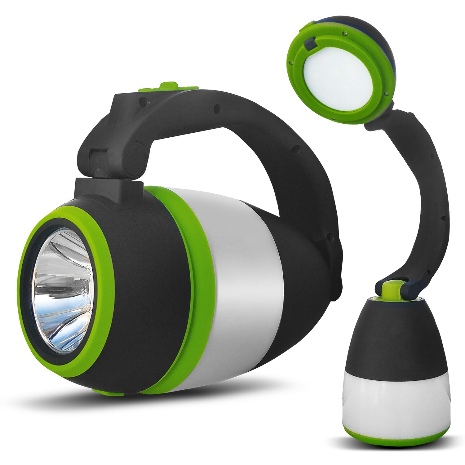 Lampa Led 3 in 1, Maclean MCE298, 17 x 14, negru-verde - eMAG.ro