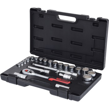 Set chei tubulare cu 12 canturi, KS TOOLS, 1/2 Set chei tubulare cu 12 canturi, KS TOOLS, 1/2