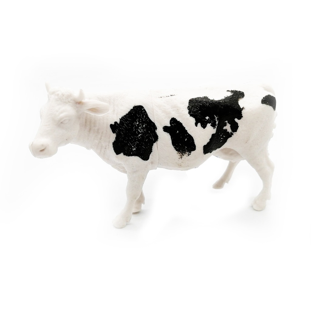 Figurina Animal Domestic, Vaca, 14 cm, Model Realistic, Vision®