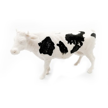 Figurina Animal Domestic, Vaca, 14 cm, Model Realistic, Vision® Figurina Animal Domestic, Vaca, 14 cm, Model Realistic, Vision®