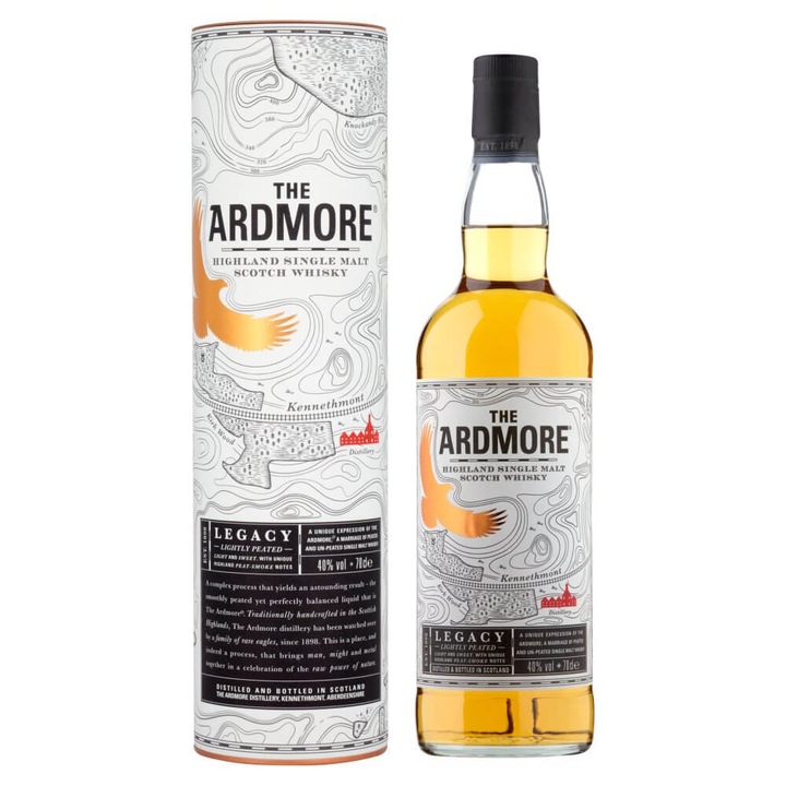 Whisky Ardmore 0.7L, Alcool 46%