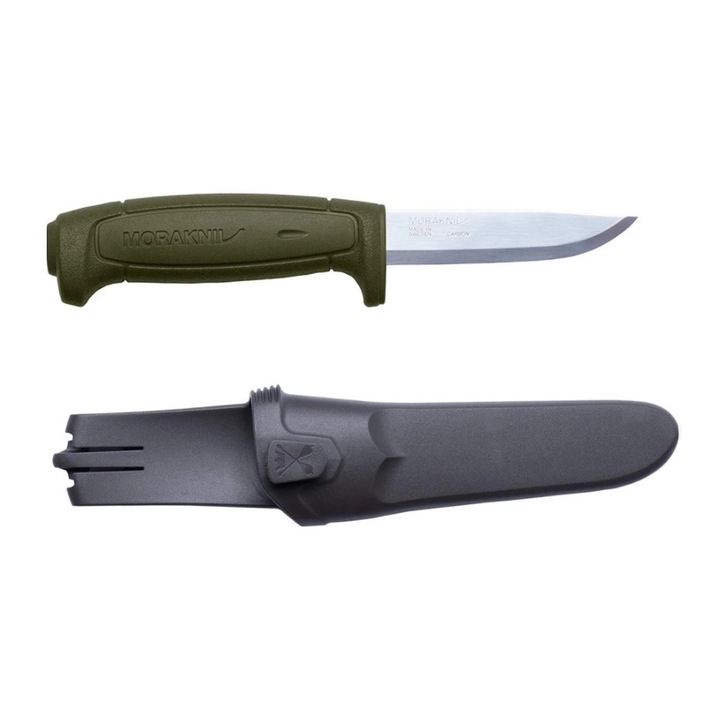 Cutit utilitar Morakniv Basic 511 BLACK/MILITARY GREEN