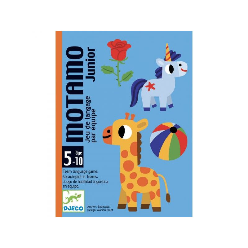Joc cu carti-Motamo Junior - Djeco
