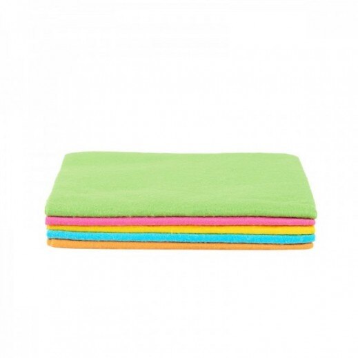 Set 5 lavete colorate universale, 35x34 cm