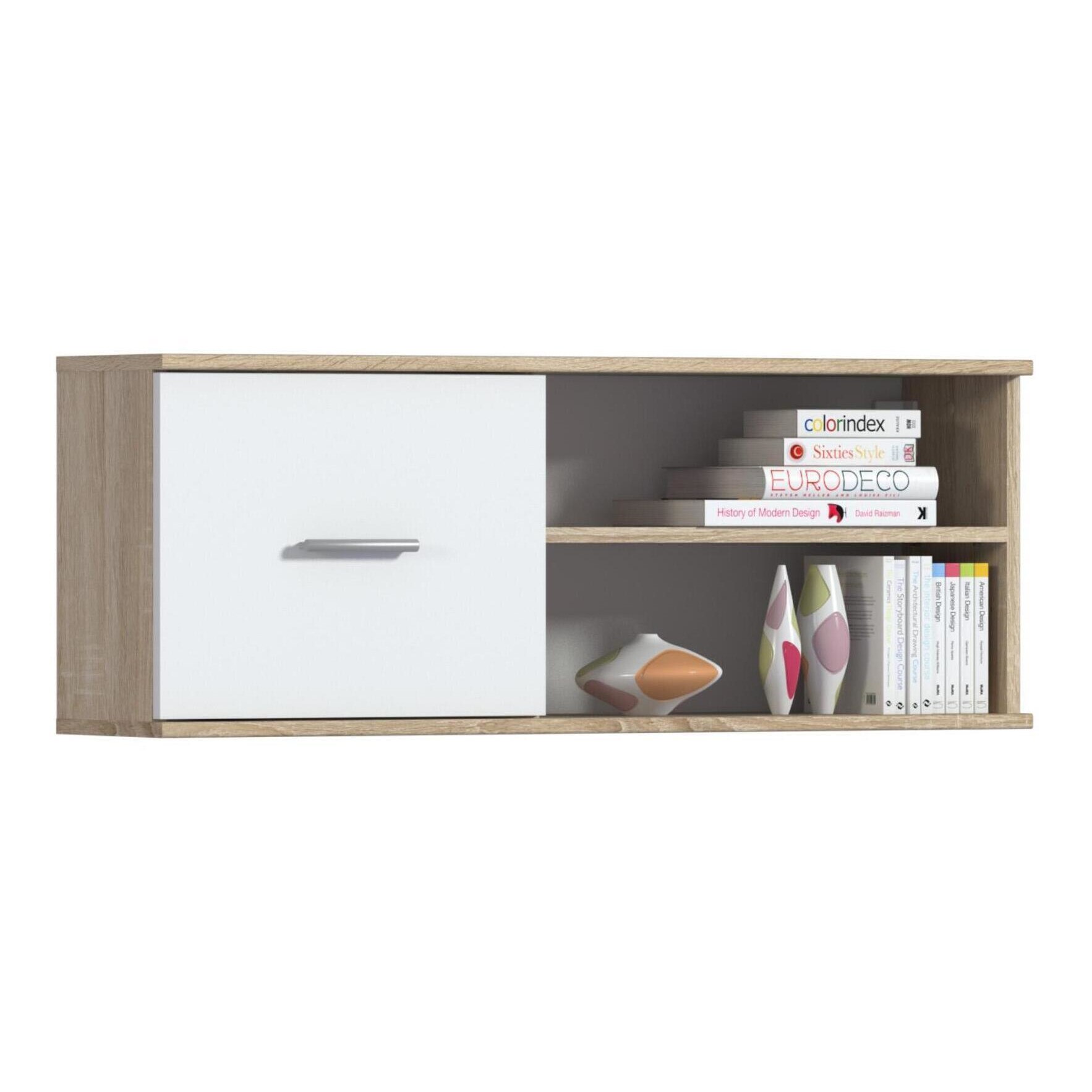 Raft de perete Sani Mambo SB-2368,103x24,8x39 cm,Stejar Sonoma