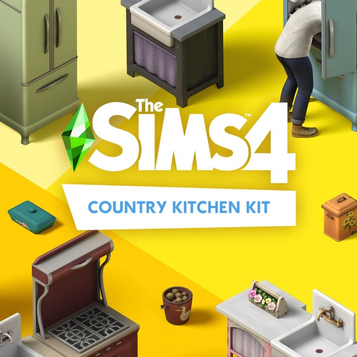 The Sims 4 - Country Kitchen Kit (DLC) (Digitális kulcs - PC)
