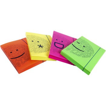 Mapa din plastic tip proiect Leonardi, A4, set de 4 culori asortate Mapa din plastic tip proiect Leonardi, A4, set de 4 culori asortate