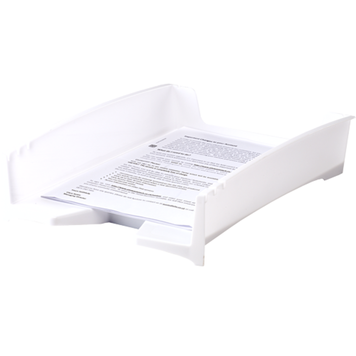 Tavita documente Fellowes Green2Desk, Alb