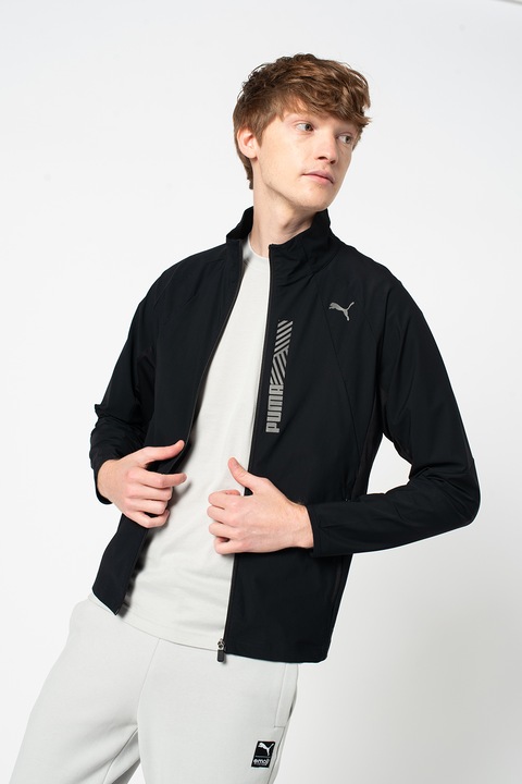 Puma,Jacheta cu logo RT SS, Negru, M