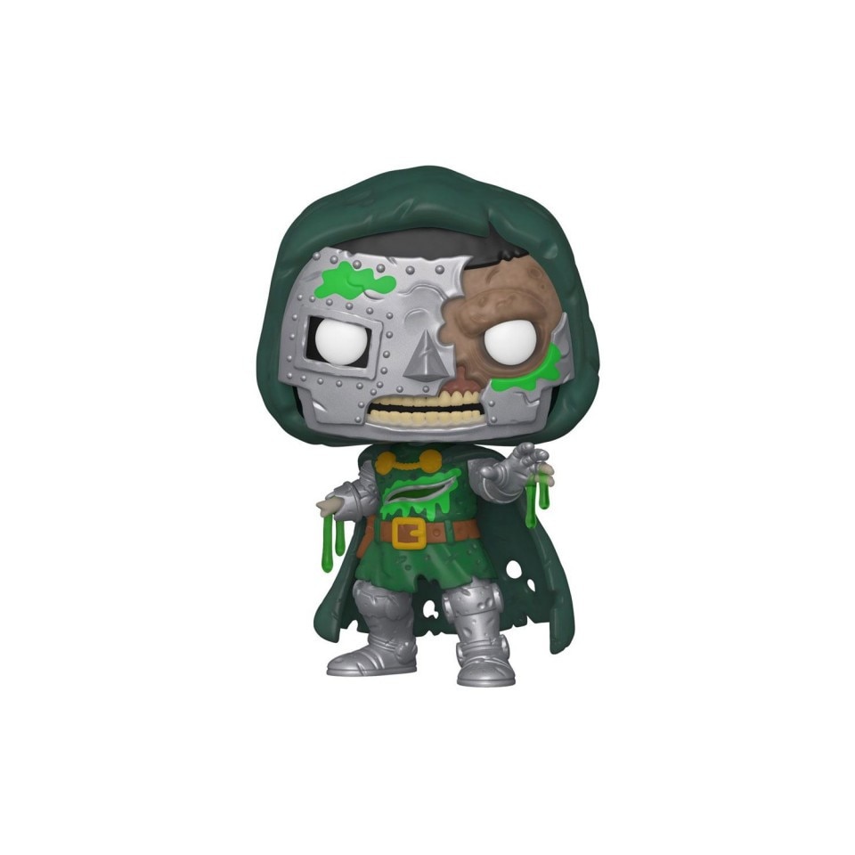 Figurina Marvel POP! Zombie Dr. Doom , 9 cm, Multicolor