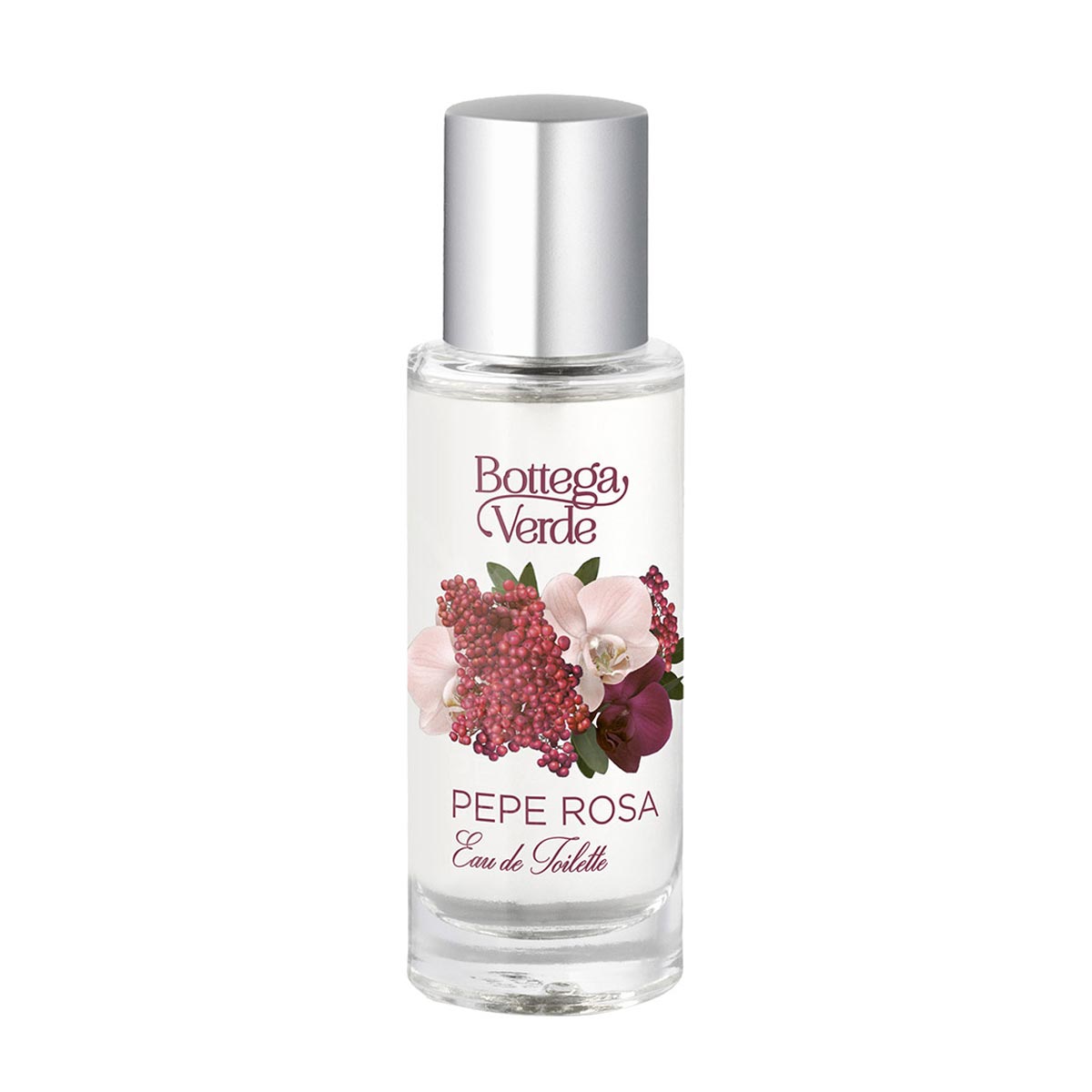 Apa de toaleta cu extract de piper roz - Pepe Rosa, 30 ML, Bottega Verde