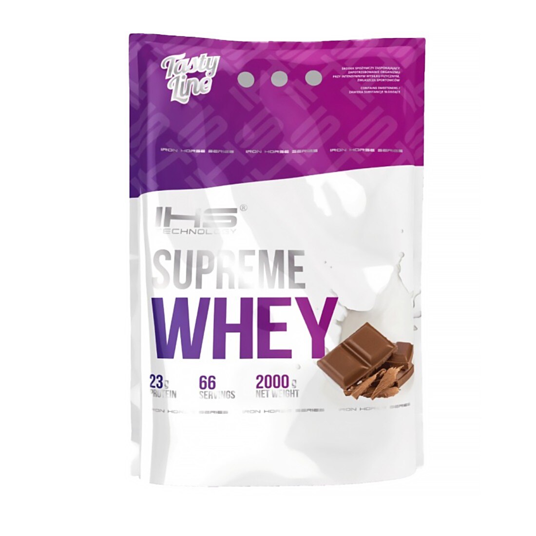 Proteine Iron Horse Supreme Whey, Ciocolata, 2000g