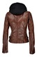 Geaca de piele Angel CBL, 46 EU, Maro