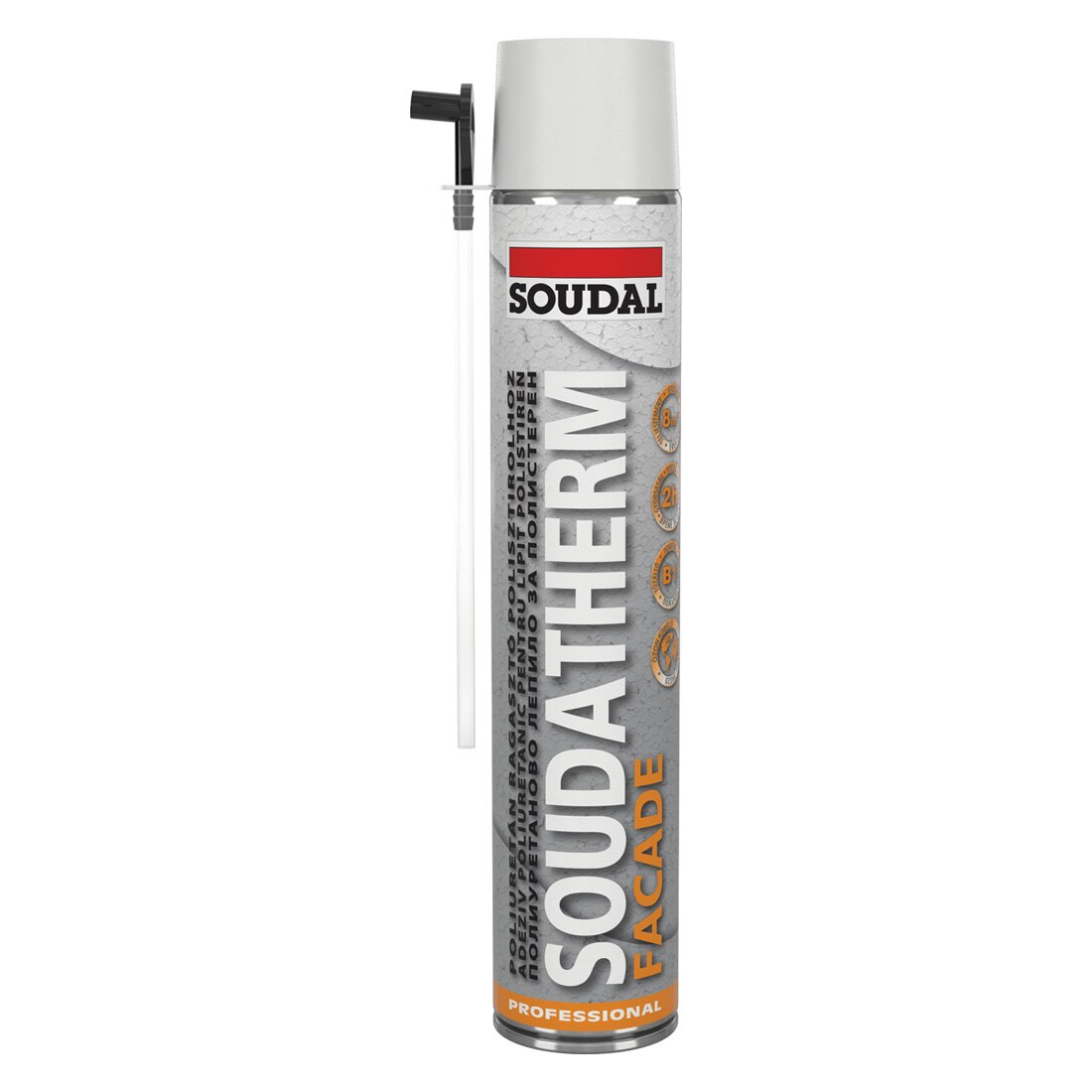 Adeziv poliuretanic Soudatherm Facade, 750 ml