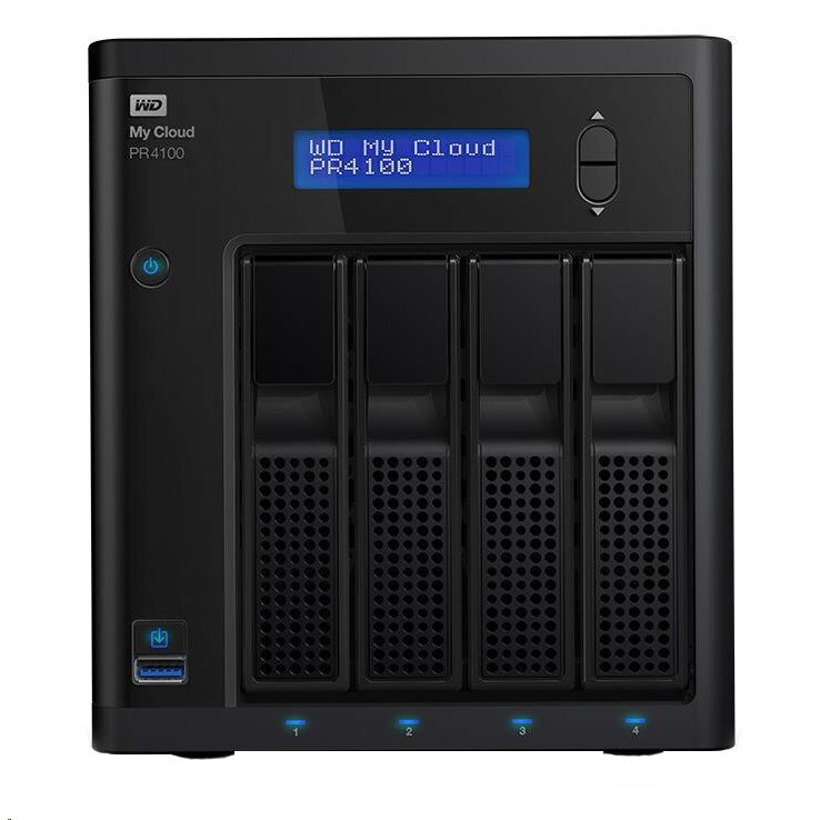 WD My Cloud Pro Series PR4100, 32 TB (4x8TB) 3,5