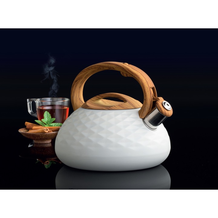 Kettle Ambition 2.3L (3L) indukciós fehér matt Golf