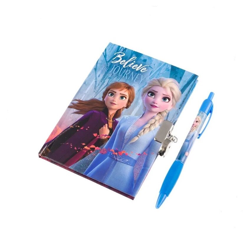 Jurnal cu lacat si pix Frozen II