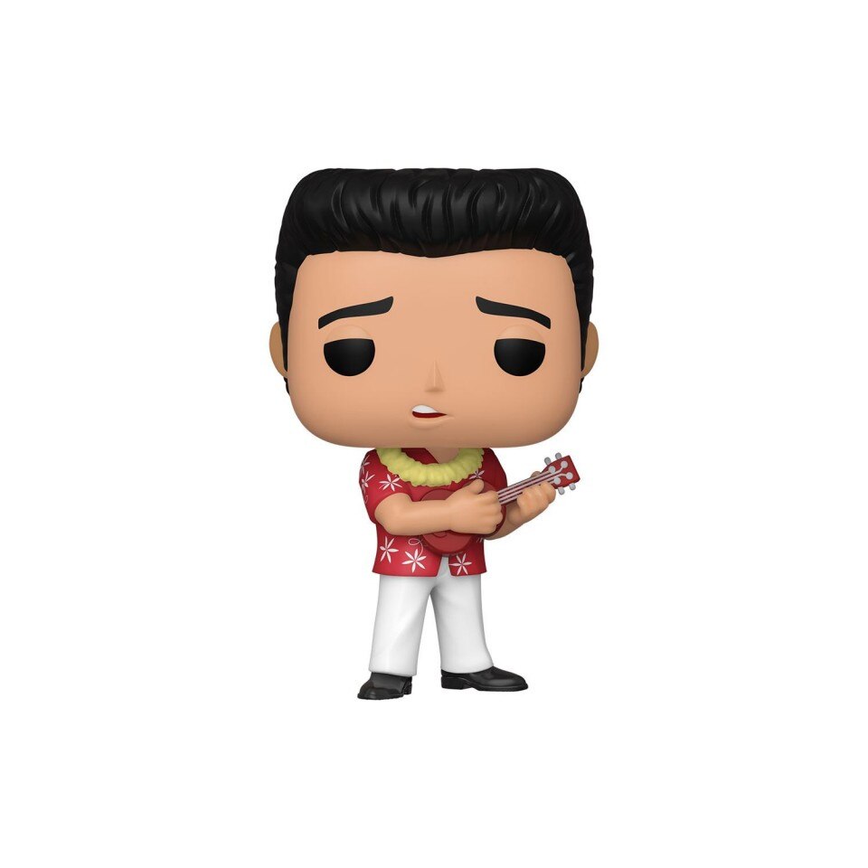Figurina Elvis Presley POP! Rocks Elvis Blue Hawaii , 9 cm, Multicolor
