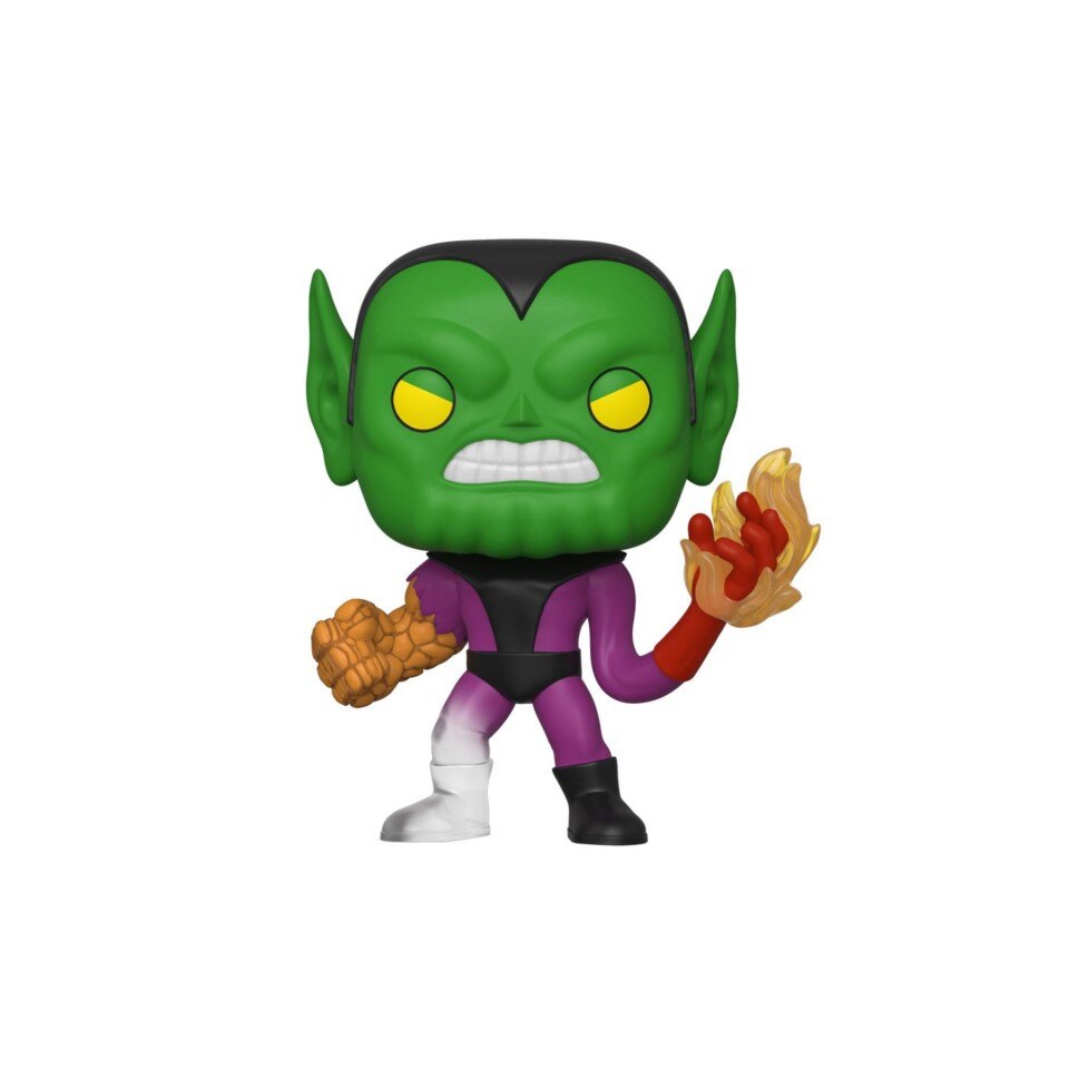 Figurina Fantastic Four POP! Marvel Super-Skrull , 9 cm, Multicolor
