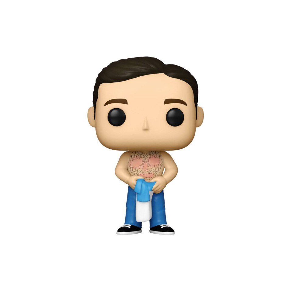Figurina The 40-Year-Old Virgin POP! Andy Waxed , 9 cm, Multicolor