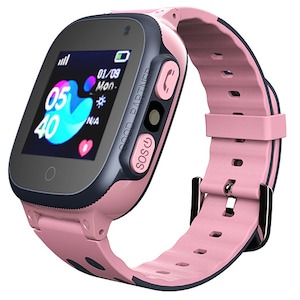 Ceas smartwatch GPS copii MoreFIT™ MX15, cu GPS prin lbs si functie telefon, localizare camera foto , monitorizare spion, lanterna, buton SOS/apel , Roz
