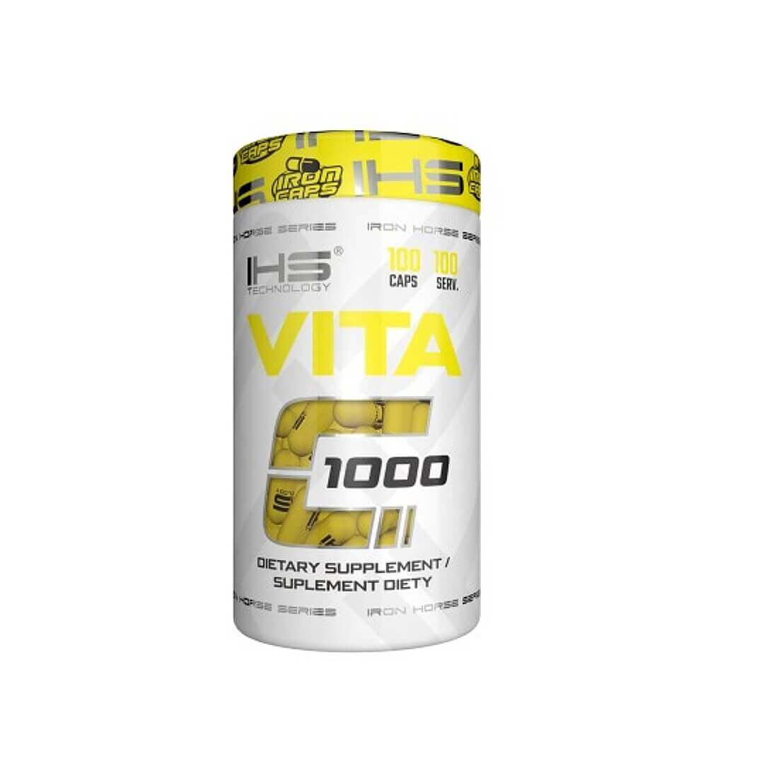 Vitamine Iron Horse Vita C 1000, 100 capsule