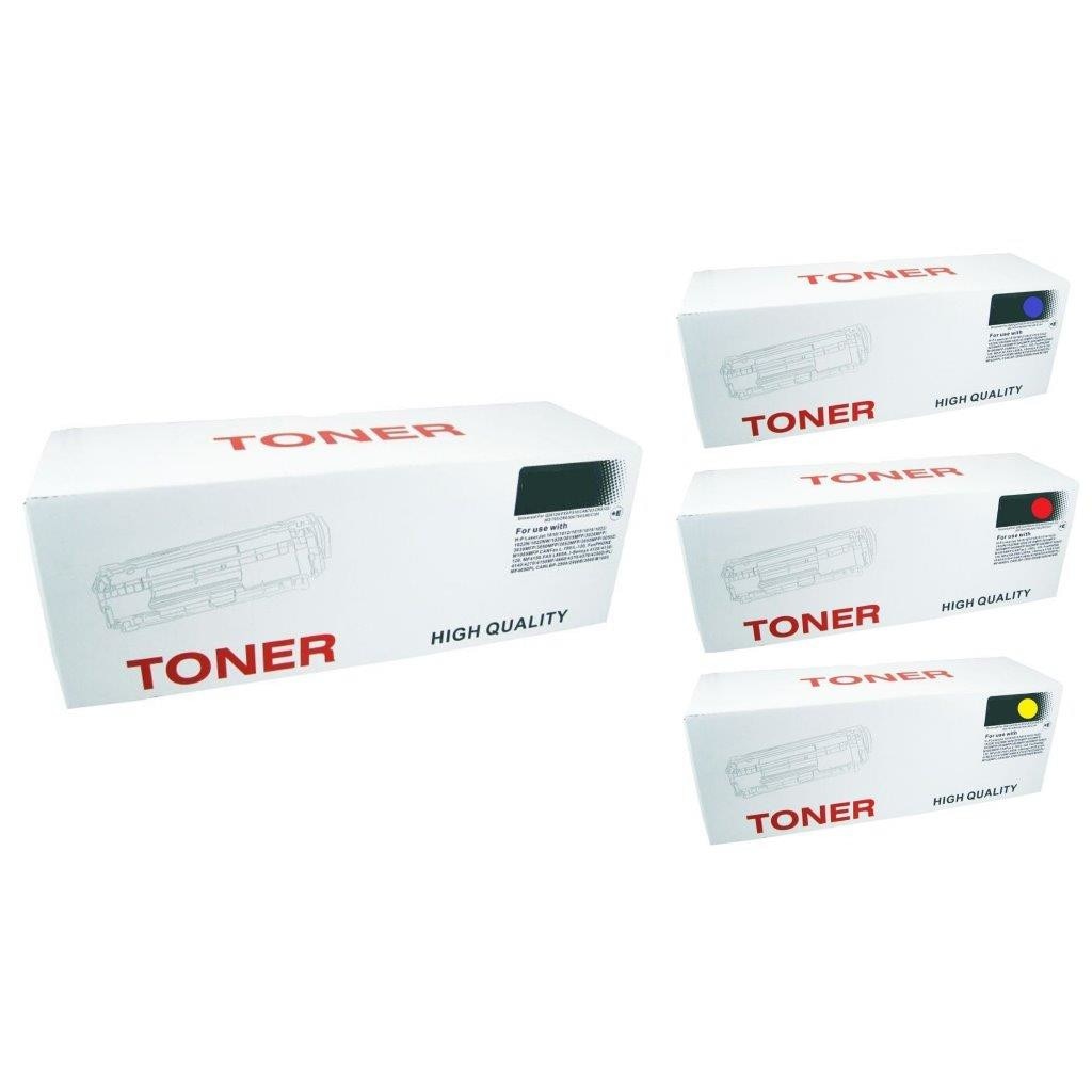 Pachet Cartus toner Speed Compatibil Brother TN130BK Negru TN130C Cyan TN130M Magenta TN130Y Galben 17000 pagini