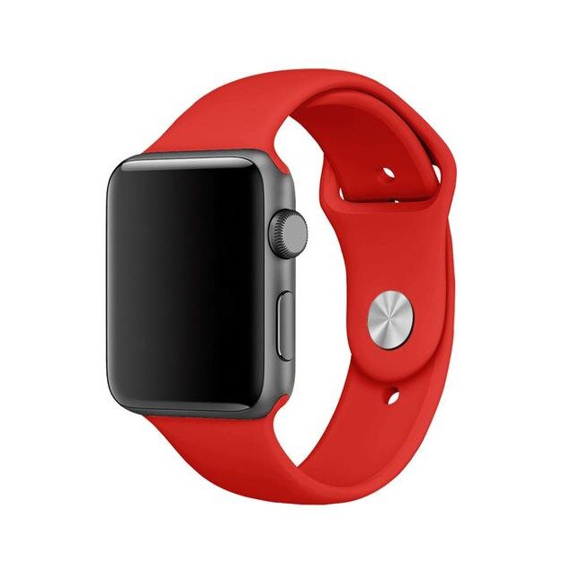 Curea Apple Watch 1/2/3/4/5/6/SE, 38/40mm, Coteetci, rosu
