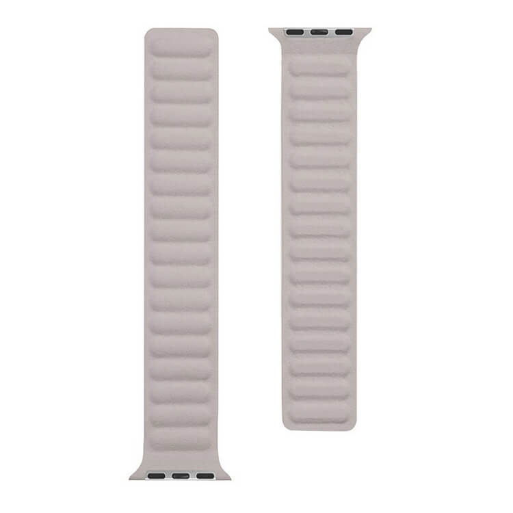 Curea din piele naturala pentru Apple Watch 42mm, 44mm, Tactical 737 (cremos)